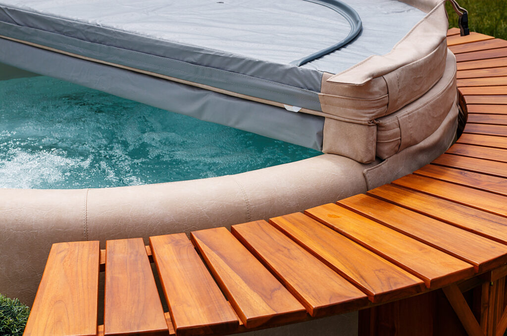 Spa pool cover